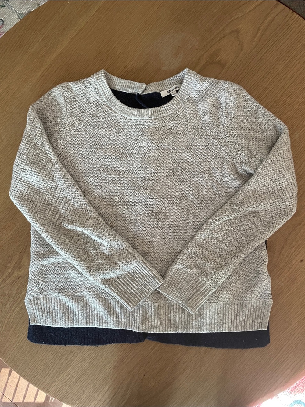 Madewell cotton sweater - size small